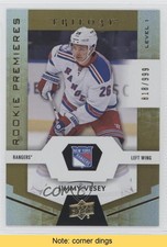 2016 Upper Deck Trilogy Rookie Premieres Level 1 /999 Jimmy Vesey #55 READ 9z6