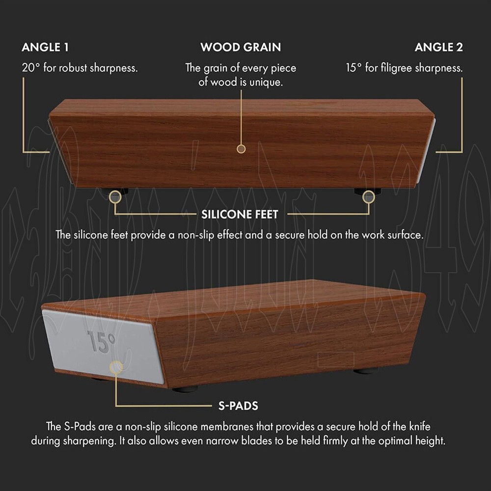 Rolling Knife Sharpener Pro Edge Sharpening Stone Premium Sharpeners Diamond AU — image 5