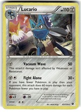 Lucario [1st Place Pokemon League] #63 Prices | Pokemon Fates Collide | Pokemon  Cards