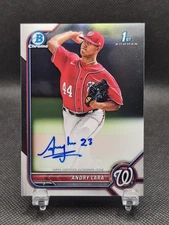 2022 Bowman Chrome Prospect Auto Andry Lara #CPA-AL Auto 