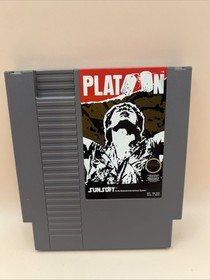 Platoon (Nintendo NES, 1988) Cartridge Only Authentic Tested