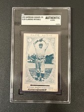 Clarence Mitchell 1922 American Caramel E120 SGC Authentic Altered 