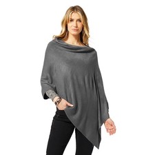 Women s Versatile Lightweight Poncho Shawl Wrap Wear Multiple Ways