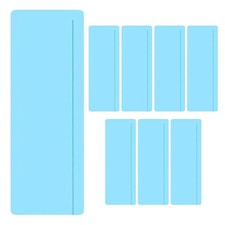 8 Pcs Guided Reading Highlight Strips Clear Bookmark Bookmarks for Reader