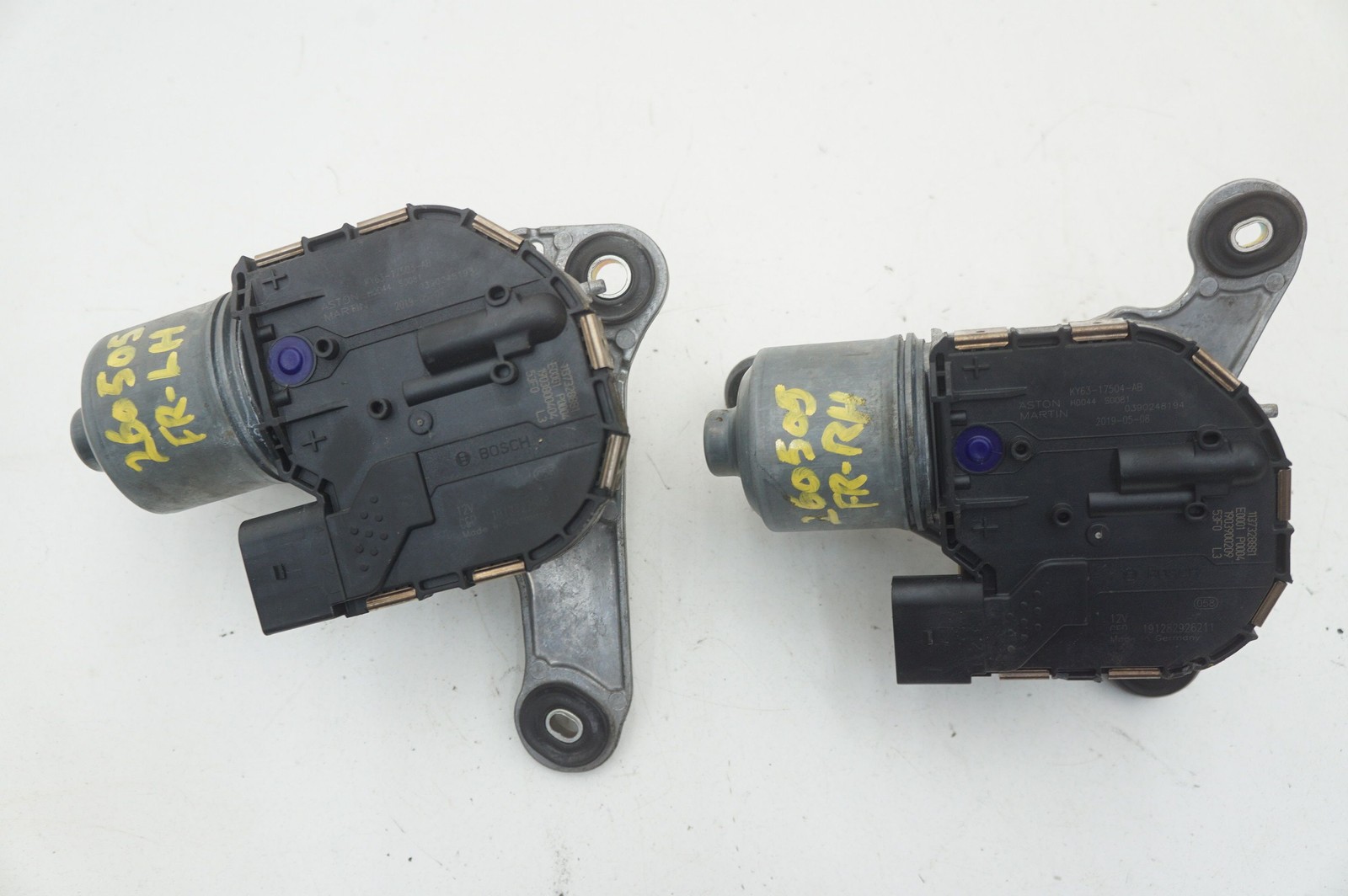 Aston Martin Vantage 2020 Front Right Windshield wiper motors Set P/N KY6317503AB