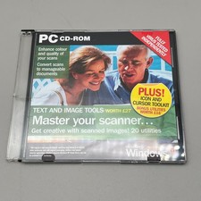 Master Your Scanner PC CD-ROM Software Text & Bild Tools plus Symbol/Cursor Pack