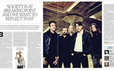 Suede Interview Brett Anderson Antidepressants Live News Article Clipping 2025