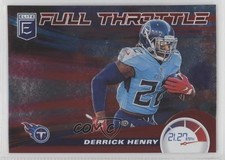 2020 Panini Donruss Elite Full Throttle Red 9/99 Derrick Henry #7 0p0