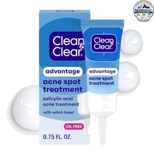 Acne Spot Treatment Gel Cream 0.75 fl oz 2 Salicylic Acid Fragrance Free