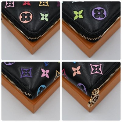 Louis Vuitton x Takashi Murakami Zippy Wallet Multicolor Monogram