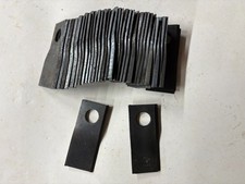 35 DISC MOWER BLADES STAMPED 94 X 3 WITH 3/4" HOLE 3-3/4" LONG 1-5/8" WIDE