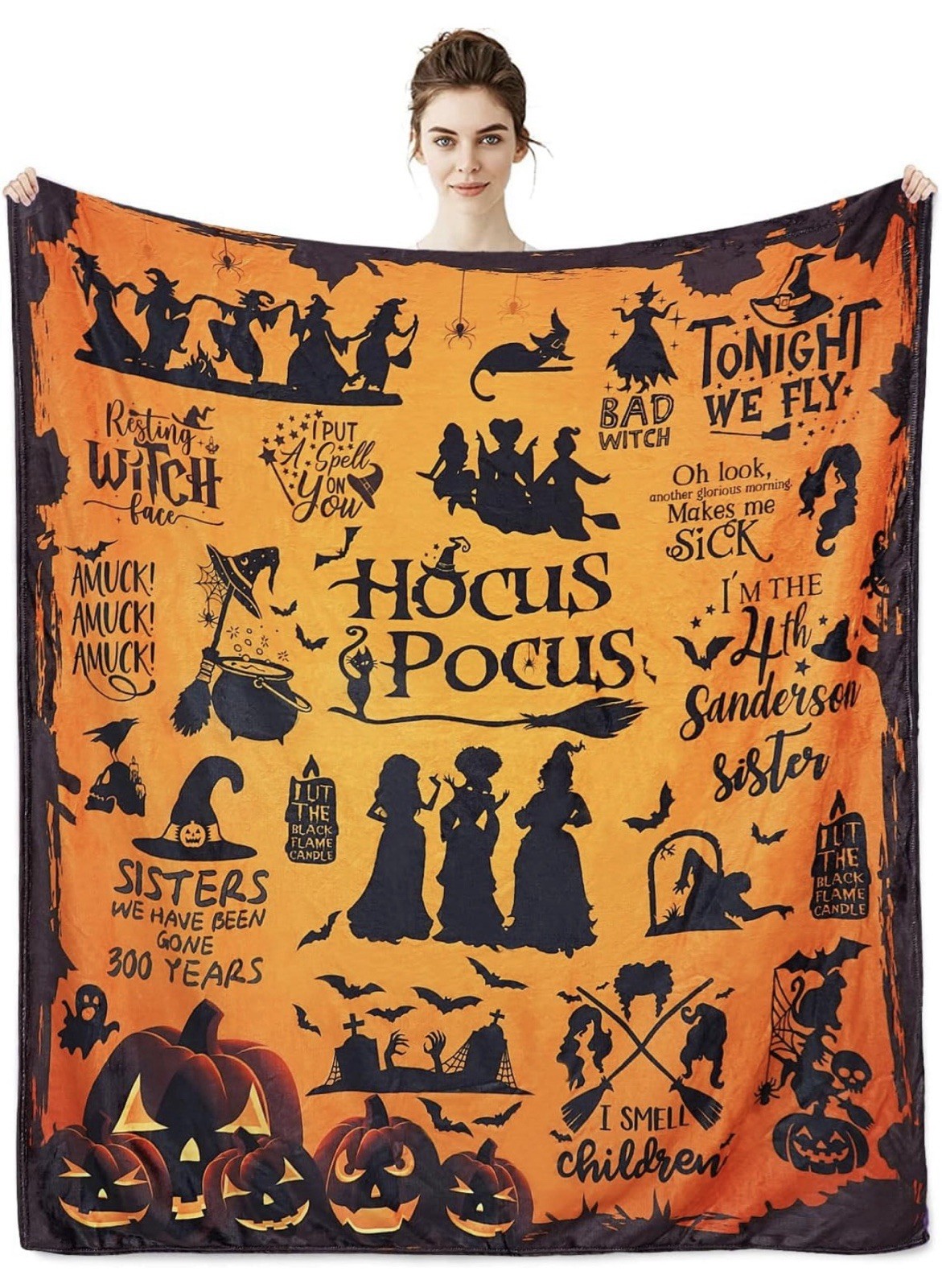 Metawu Manta de bruja de Halloween para mujer