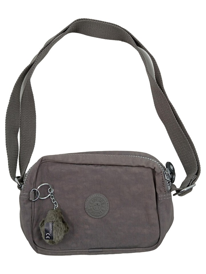 Kipling Umhängetasche Grau Schultertasche Casual