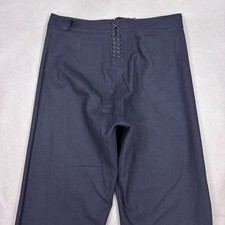 Vtg US Navy Pants Men 36 Dress Blue Trouser Sailer Bell Bottom 70s 80s Military