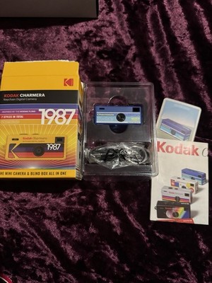 Kodak Charmera 1987 Keychain Digital Camera | Type 06 Blue | Never