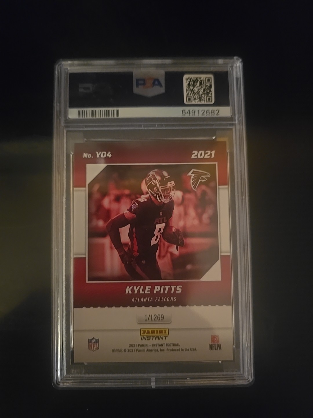 Kyle Pitts Panini Instant Year One #Y04 Base