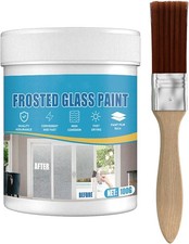 Frosted Glass Paint Brush on,Frosted Window Film Paint,Glass Frosting Spray for