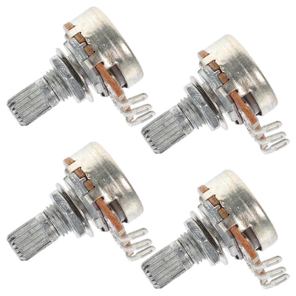4pcs potentiomètre de guitare 500k Pot pour guitare Short Split Shaft Audio Pot