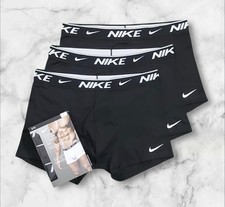 Nike Men's Boxer Underwear 3 Pack, Black Size ( M / L  / XL )