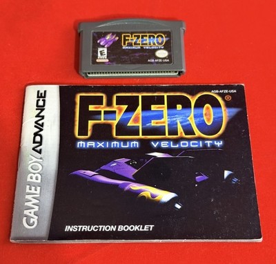 F-Zero: Maximum Velocity (Nintendo Game Boy Advance) Cart w/Manual Only  