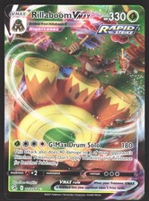 rillaboom vmax pokemon card price - SV106/SV122 Rebel Clash Singles Rillaboom VMAX 18/192 |Vivid Imagination