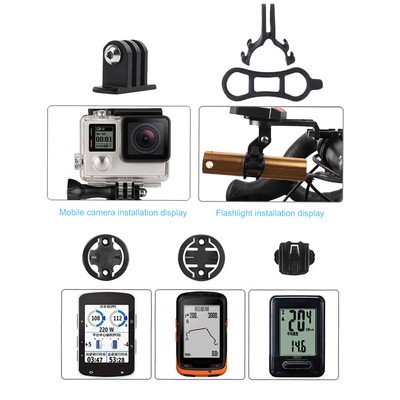 Multifunction Extension Mount Bracket Flashlight Phone Holder Kit Ac Hot
