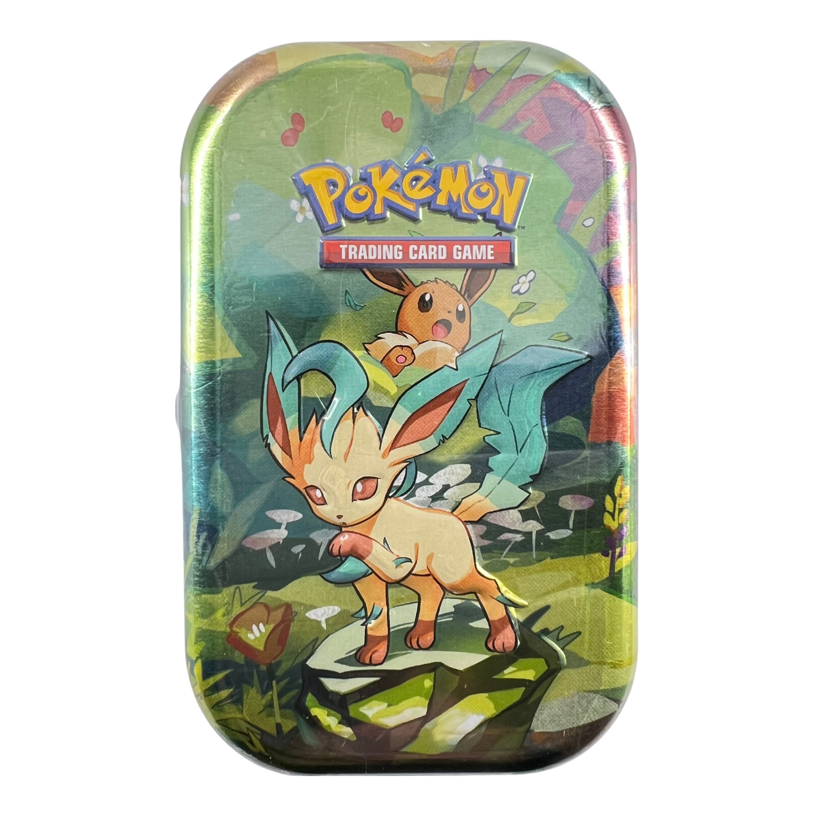 Pokémon 🇫🇷 Mini-Tin Phyllali EV8.5 Évolutions Prismatiques EV08.5 Mini Tin D