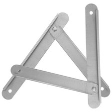 2 Pcs Lightweight Step Ladder Parts Accessories Aluminum Hinges Steps