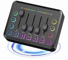 Gaming Audio Mixer with RGB