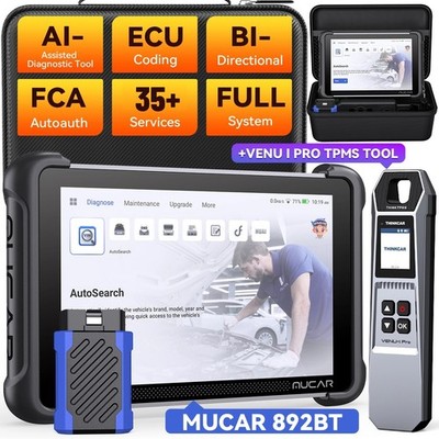 MUCAR 892BT KFZ OBD2 Diagnosegerät All System 35 Reset CANFD+VENU iPro TPMS+MUAI