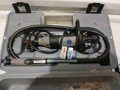Dremel Multipro 395 Rotary Tool W/Flexible Shaft Sanding Kit Drill Set
