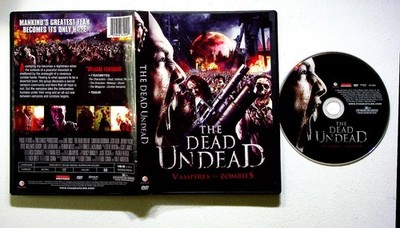 The Dead Undead DVD 2010 Vampires vs Zombies Jeffrey Dean Morgan Horror Film