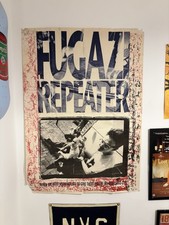Fugazi Repeater In Store Promo Poster Huge Minor Threat Ian McAye Hardcore Punk