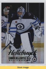 2024-25 Upper Deck Fleer Ultra Rainbow Foil Connor Hellebuyck #107 READ 5x5