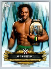 2019 Topps WWE Smackdown Live Intercontinental Championship #IC-34 Kofi Kingston