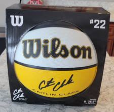 NEW Caitlin Clark WNBA Basketball Wilson Women's Iowa Hawkeye's Version Size 6🏀