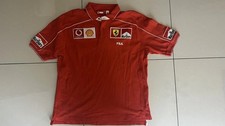 FERRARI F1 Team PRESS Crew Shirt Fila Marlboro Men Size XXLFormula One