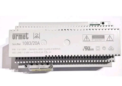 Urmet 1083/20A 2 Voice 10 Module Din System Power Supply 