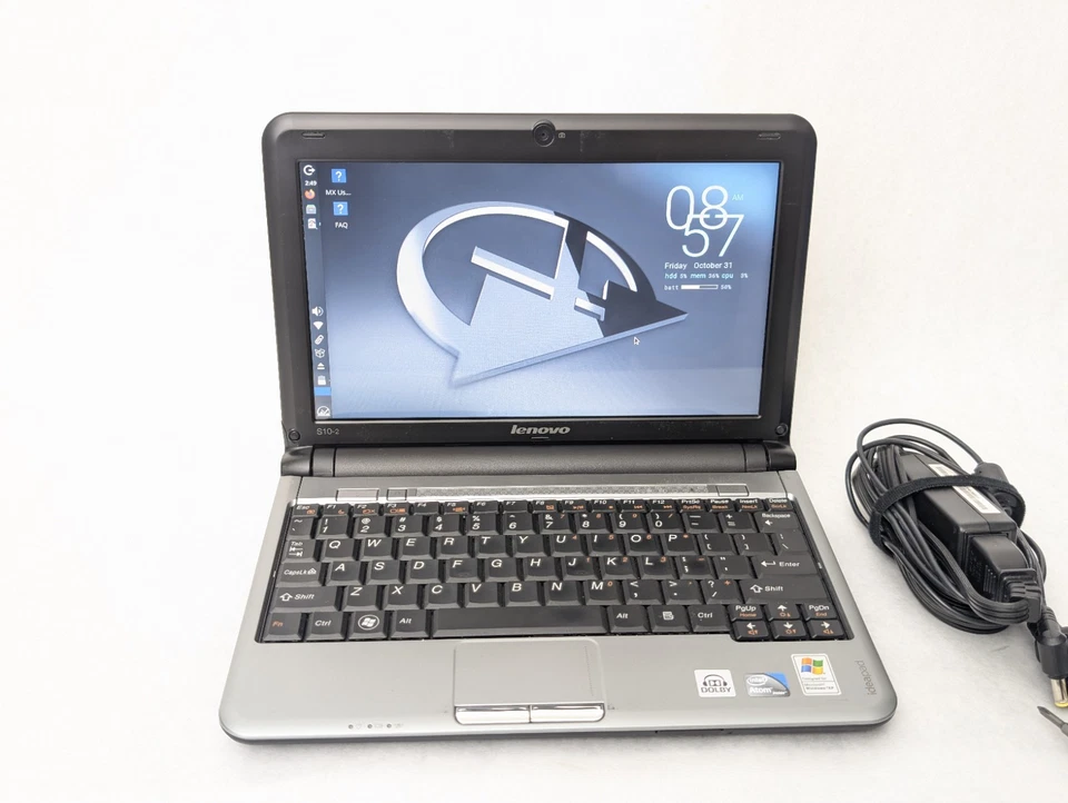 Netbook Lenovo IdeaPad S10-2 10.1" Atom N270 2GB CPU Foto 2 de 4