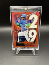 2025 Select Baseball James Wood Numbers 29 Red Prizm /99 🔥 RC Nationals