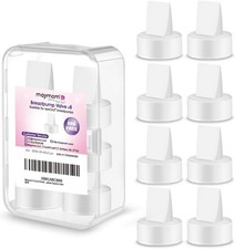 8 Count Duckbill Valves for Spectra S1 S2 9 Plus Breast Pump Replacement Parts