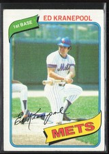 1980 Topps #641 Ed Kranepool New York Mets (A4)