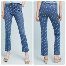 Anthropologie Pilcro High-Rise Cropped Bootcut Jeans - Size 29