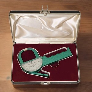 Lange Skinfold Caliper Cambridge Scientific Case Manual Measuring Tool perfect
