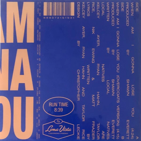 A1.5:  Local Natives - When Am I Gonna Lose You (7", RSD) Mint Indie Rock - Bild 2 von 4