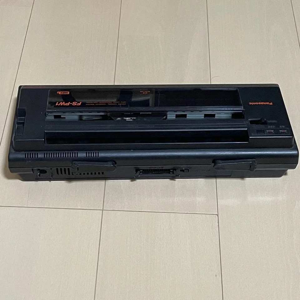 MSX2 Word Processor Printer FS-PW1-MSX Instruction Manual Ink USED JAPAN #T0322 - Image 2 of 4