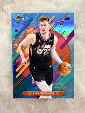 2025-26 Topps Finest Kyle Filipowski #272 Rare Sky Blue Refractor #076/150 Utah