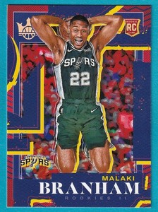 2022-23 Court Kings #104 Malaki Branham Rookie II RC San Antonio Spurs