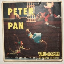 Vintage 1957 Peter Pan Sawyer's Viewmaster Three Reel Set