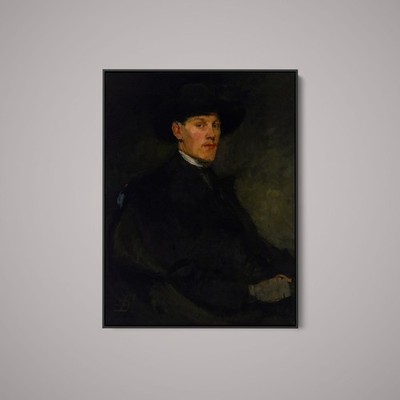 Frank Duveneck - Portrait of a Young Man - Art Print on Paper or Canvas